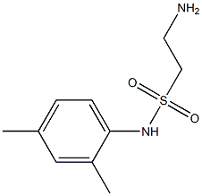 2-amino-N-(2,4-dimethylphenyl)ethanesulfonamide Struktur