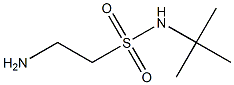 2-amino-N-(tert-butyl)ethanesulfonamide Struktur