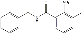 2-amino-N-benzyl-3-methylbenzamide Struktur