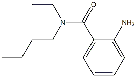 2-amino-N-butyl-N-ethylbenzamide Struktur