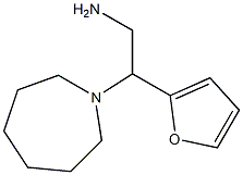 2-azepan-1-yl-2-(2-furyl)ethanamine Struktur