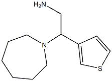 2-azepan-1-yl-2-thien-3-ylethanamine Struktur