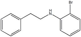 2-bromo-N-(2-phenylethyl)aniline Struktur