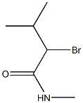 2-bromo-N,3-dimethylbutanamide Struktur