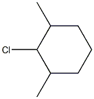 2-chloro-1,3-dimethylcyclohexane Struktur