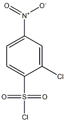 2-chloro-4-nitrobenzene-1-sulfonyl chloride Struktur