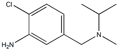 2-chloro-5-{[methyl(propan-2-yl)amino]methyl}aniline Struktur