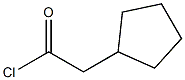 2-cyclopentylacetyl chloride Struktur