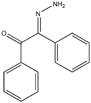 2-hydrazinylidene-1,2-diphenylethan-1-one Struktur