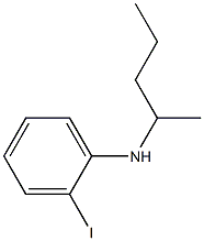 2-iodo-N-(pentan-2-yl)aniline Struktur