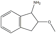 2-methoxy-2,3-dihydro-1H-inden-1-ylamine Struktur