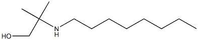 2-methyl-2-(octylamino)propan-1-ol Struktur