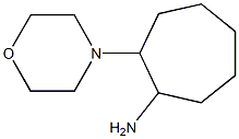 2-morpholin-4-ylcycloheptanamine Struktur