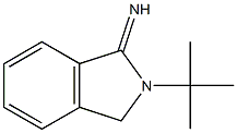 2-tert-butyl-2,3-dihydro-1H-isoindol-1-imine Struktur