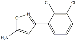 3-(2,3-dichlorophenyl)-1,2-oxazol-5-amine Struktur