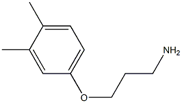 3-(3,4-dimethylphenoxy)propan-1-amine Struktur