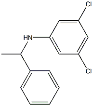 3,5-dichloro-N-(1-phenylethyl)aniline Struktur