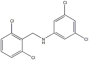 3,5-dichloro-N-[(2,6-dichlorophenyl)methyl]aniline Struktur