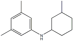 3,5-dimethyl-N-(3-methylcyclohexyl)aniline Struktur