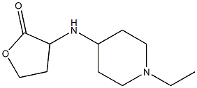 3-[(1-ethylpiperidin-4-yl)amino]oxolan-2-one Struktur