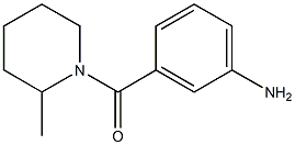 3-[(2-methylpiperidin-1-yl)carbonyl]aniline Struktur