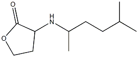 3-[(5-methylhexan-2-yl)amino]oxolan-2-one Struktur