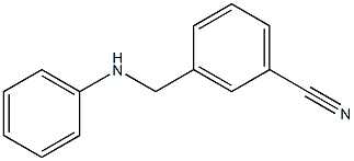 3-[(phenylamino)methyl]benzonitrile Struktur