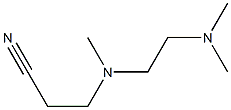 3-{[2-(dimethylamino)ethyl](methyl)amino}propanenitrile Struktur