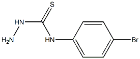 3-amino-1-(4-bromophenyl)thiourea Struktur