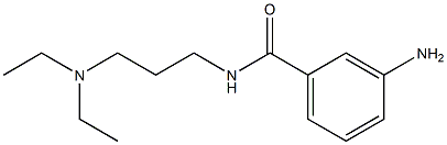 3-amino-N-[3-(diethylamino)propyl]benzamide Struktur