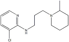 3-chloro-N-[3-(2-methylpiperidin-1-yl)propyl]pyridin-2-amine Struktur