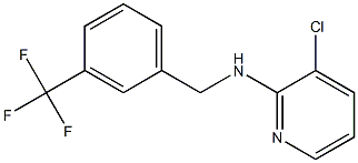 3-chloro-N-{[3-(trifluoromethyl)phenyl]methyl}pyridin-2-amine Struktur