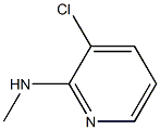 3-chloro-N-methylpyridin-2-amine Struktur