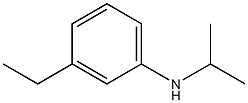 3-ethyl-N-(propan-2-yl)aniline Struktur