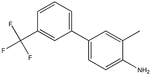 3-methyl-3'-(trifluoromethyl)-1,1'-biphenyl-4-amine Struktur