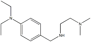 4-({[2-(dimethylamino)ethyl]amino}methyl)-N,N-diethylaniline Struktur