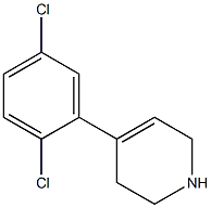 4-(2,5-dichlorophenyl)-1,2,3,6-tetrahydropyridine Struktur