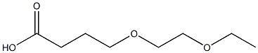 4-(2-ethoxyethoxy)butanoic acid Struktur