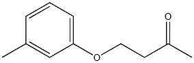 4-(3-methylphenoxy)butan-2-one Struktur