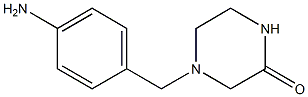 4-(4-aminobenzyl)piperazin-2-one Struktur