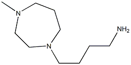 4-(4-methyl-1,4-diazepan-1-yl)butan-1-amine Struktur