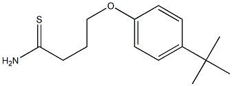 4-(4-tert-butylphenoxy)butanethioamide Struktur