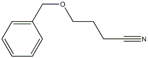 4-(benzyloxy)butanenitrile Struktur