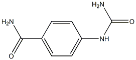 4-(carbamoylamino)benzamide Struktur