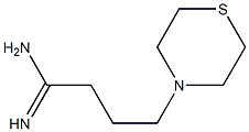 4-(thiomorpholin-4-yl)butanimidamide Struktur