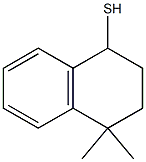 4,4-dimethyl-1,2,3,4-tetrahydronaphthalene-1-thiol Struktur