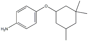 4-[(3,3,5-trimethylcyclohexyl)oxy]aniline Struktur