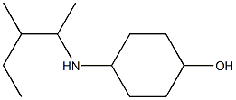 4-[(3-methylpentan-2-yl)amino]cyclohexan-1-ol Struktur