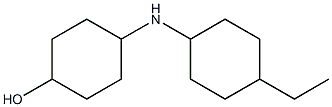 4-[(4-ethylcyclohexyl)amino]cyclohexan-1-ol Struktur