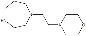 4-[2-(1,4-diazepan-1-yl)ethyl]morpholine Struktur